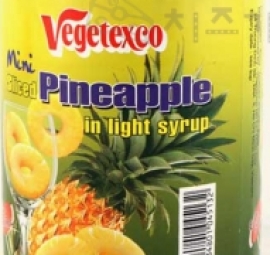 Thơm Khoanh Vegetexco 830g