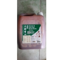 广祥泰酸甜豆瓣酱( 粗）tương đậu bản quảng trường thái 
