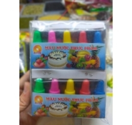 màu nước thực phẩm -rau câu -xôi chè 