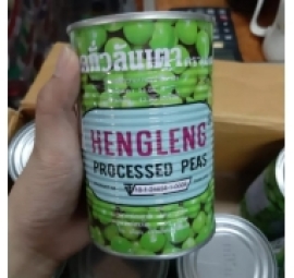泰国进口荷兰豆罐头装 hạt đậu hòa lan thái đóng hộp 