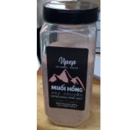 喜马拉雅粉红盐 muối hồng xay nhuyễn himalayan