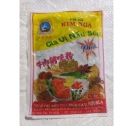 gia vị nấu phở kim nga 金鹅牌煲牛肉粉材料