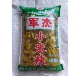 军杰小米辣 ớt xanh vân nam nguyên trái ngâm 