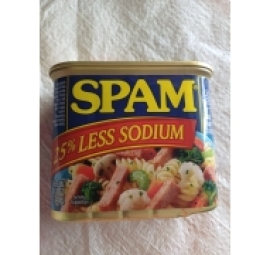 thịt hộp spam giảm mặn 世棒减盐午餐肉 