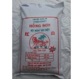 bột năng việt nam hiệu hồng sơn 雪白生粉