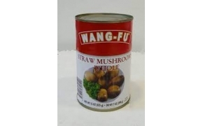 nấm rơm nguyên cái đóng hộp wang-fu 草菇罐头