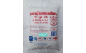 bột gạo thái hiệu 3 con voi 三象牌水磨粘米粉 